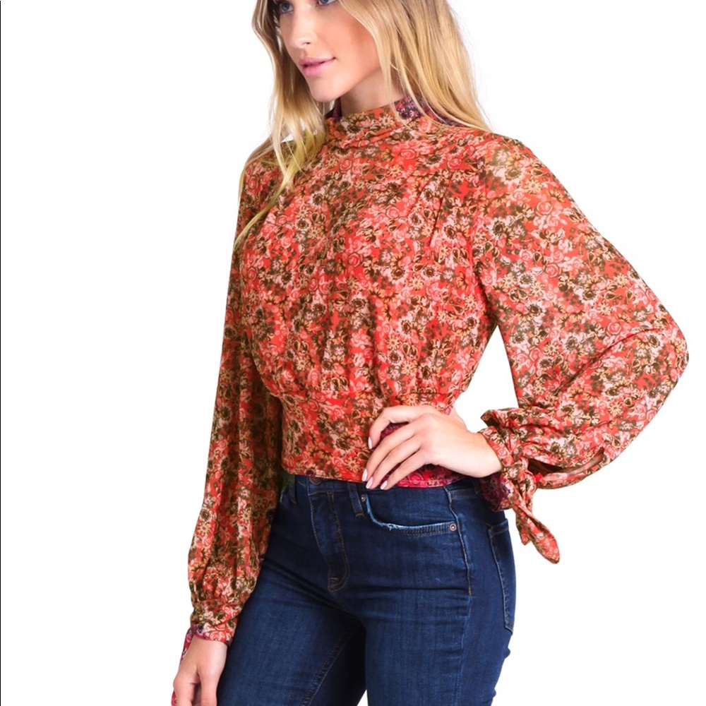 Free People Poppy Combo All Dolled Up Top